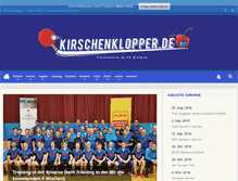 Tablet Screenshot of kirschenklopper.de